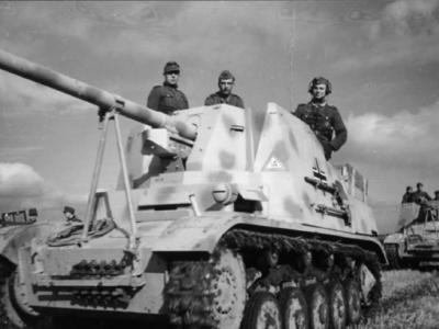 Panzerjager Marder II front view