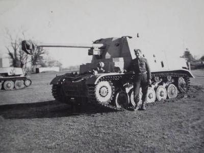 Tank destroyers Marder II and III