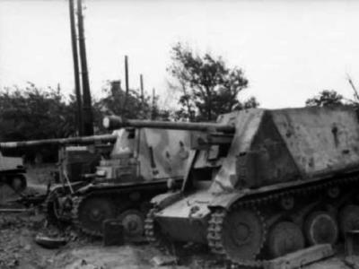 Marder II and 5 cm Pak 38