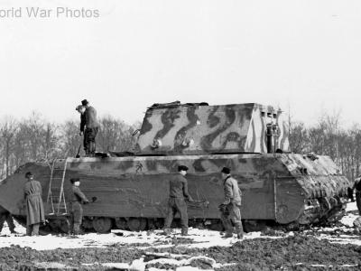 Maus tank 17 March 1944, Boblingen