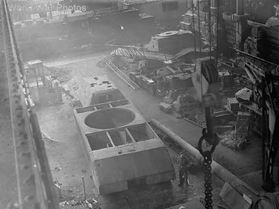 Maus turret and hull after being captured by the Allies