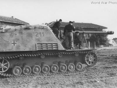 Nashorn code 211 of the schwere Panzerjäger-Abteilung 525 Italy