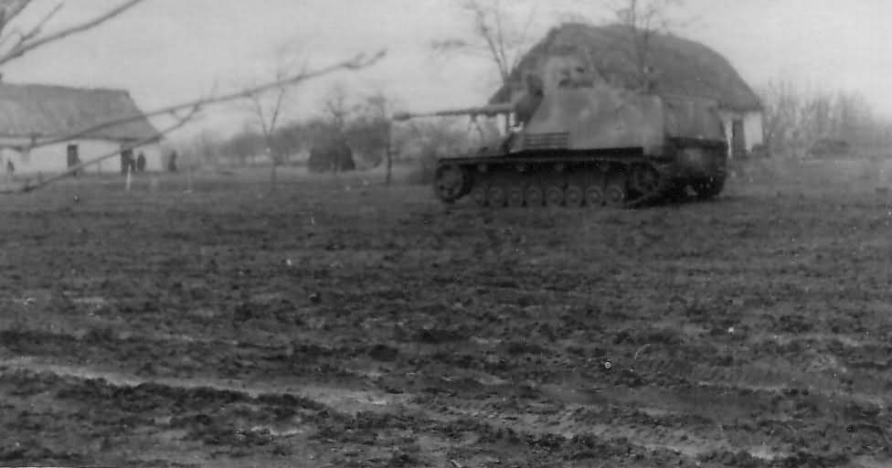 Panzerjager Hornisse Nashorn German tank destroyer 1944 eastern front