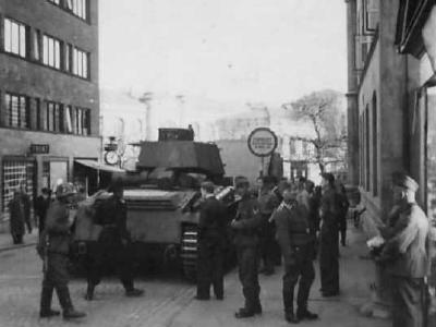 Neubaufahrzeug Panzer Abteilung z.b.V. 40 Oslo 1940