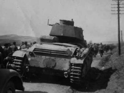Panzerkampfwagen Neubaufahrzeug rear view