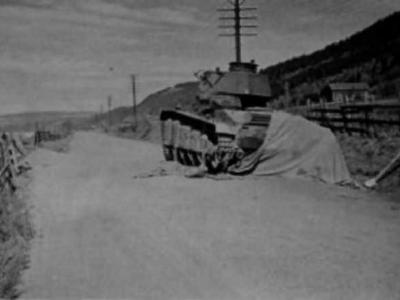 PzKpfw Neubaufahrzeug on road