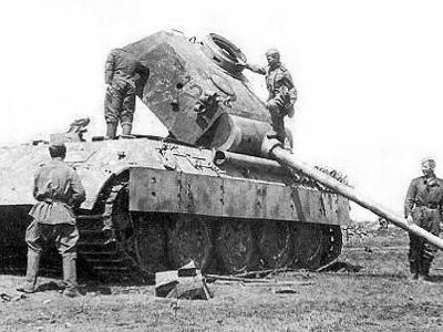 Panther Ausf D number 312, 51st Panzer Battalion