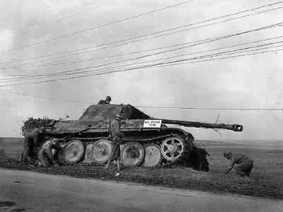 Destroyed Panther