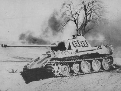 German Panther ausf A tank Belarus 1944