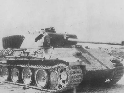 German Panther ausf G tank
