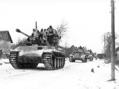 German Panther Ausf A tanks eastern front