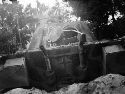 Panther 4th Panzer Regiment rear view 101