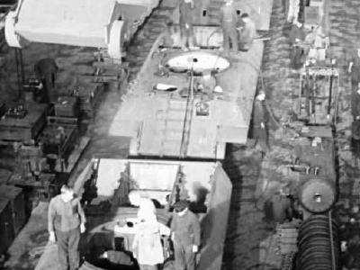 Panther assembly line in Germany