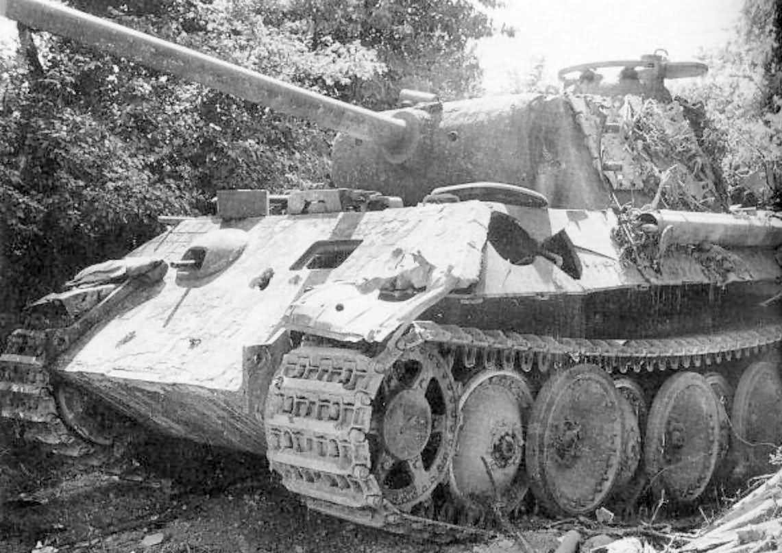 Panther ausf A destroyed | World War Photos