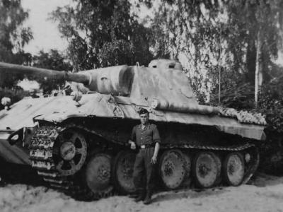 Panther ausf D 4th Panzer Regiment number 112