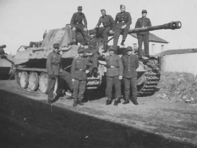Panther ausf D tank photo