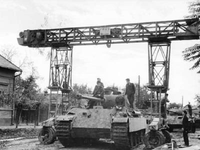 Panther ausf G east front