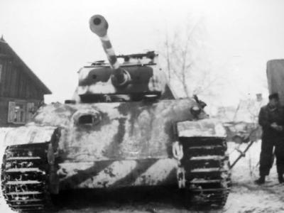 Panther ausf G winter camo