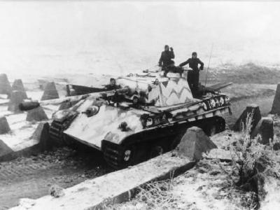 Panther ausf G winter camouflage