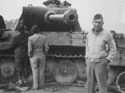 Destroyed Panther Ausf A France 1944