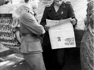 Panther in Paris Waffen SS