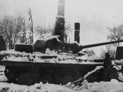 Panther tank 221 Battle of the Bulge