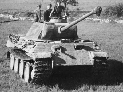 Panther from Das Reich division France 1944