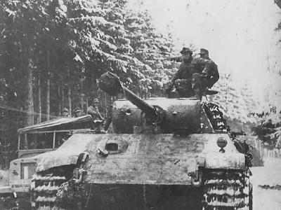 Panzerkampfwagen V Panther ausf G winter