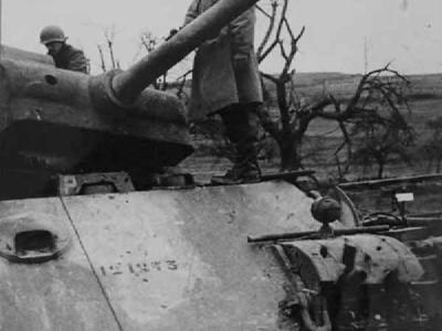 destroyed Panther ausf G