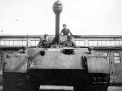early Panther tank