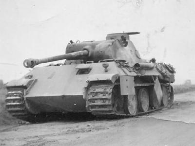 Abandoned Panther ausf D
