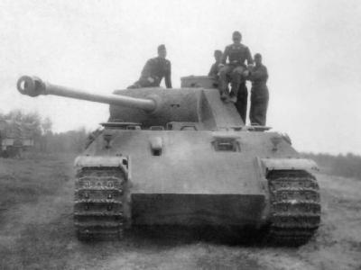 German tank Panther Ausf D