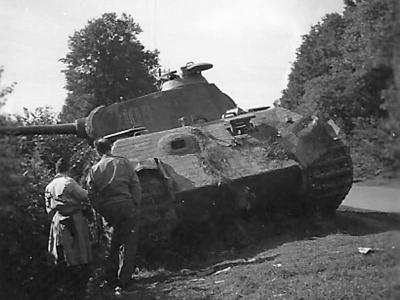 Panther Ausf A number 109