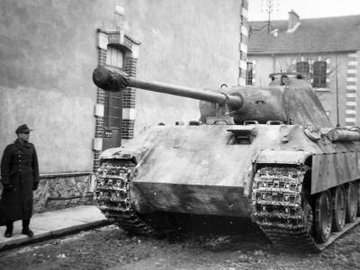 Panther Ausf A with zimmerit 1944
