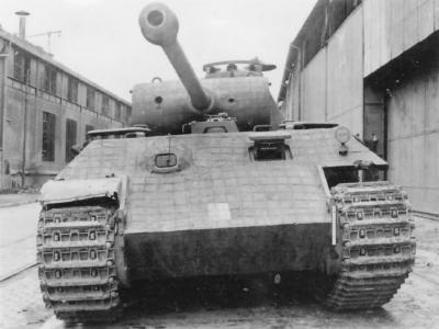 Panther Ausf A with zimmerit
