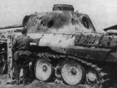 Panther Ausf D number 634 Kursk
