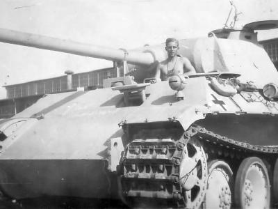 Panther Ausf D od Waffen SS 1944