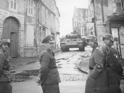 Panther ausf A of Waffen SS France