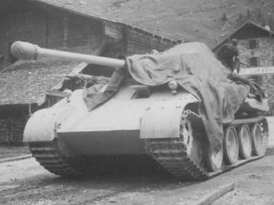 Panther ausf D tank Germany july 1943