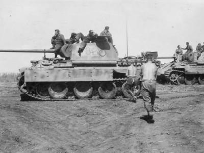 Panther ausf D tanks 732 and 721