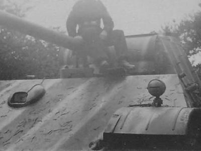 Panther ausf G front view