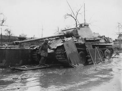 Panther tank Kelberg Germany 1945