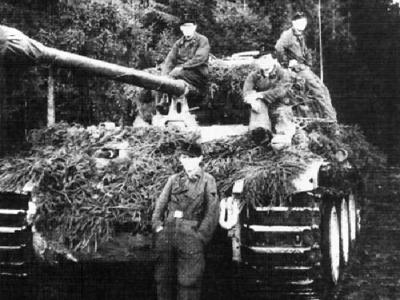 Panther tank camouflage