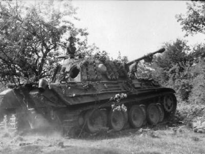 Panther tank in France 1944