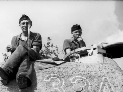 Panther tank number 334 Italy