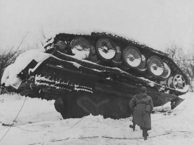 Panther tank number 413