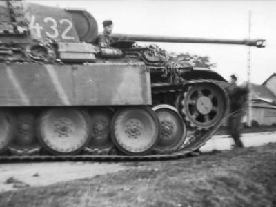 Panther tank number 432 France 1944
