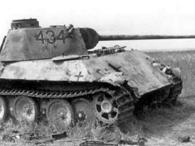 Panther Ausf D number 434 51st Panzer Battalion Kursk