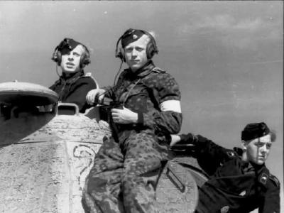 Panther tank turret