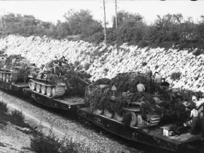 Panthers Panzertransport France 1944 2